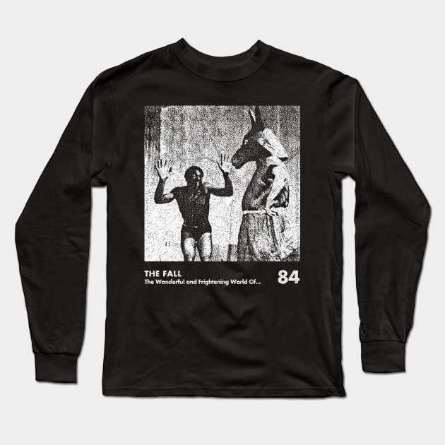 The Fall / Minimalist Graphic Artwork Design Long Sleeve T-Shirt by saudade